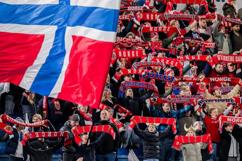 Football. FIFA World Cup Qualifier. Norway - Estonia. 13.11.2025