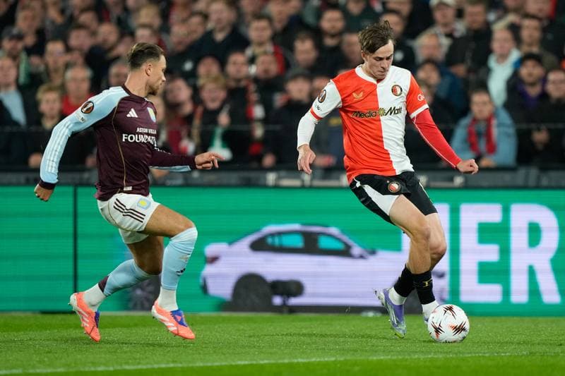 Football. Europa League. Feyenoord - Aston Villa. 02.10.2025