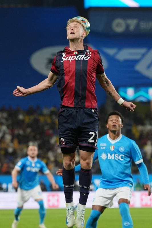 Football. EA Sports FC Supercup. Napoli - Bologna. 22.12.2025