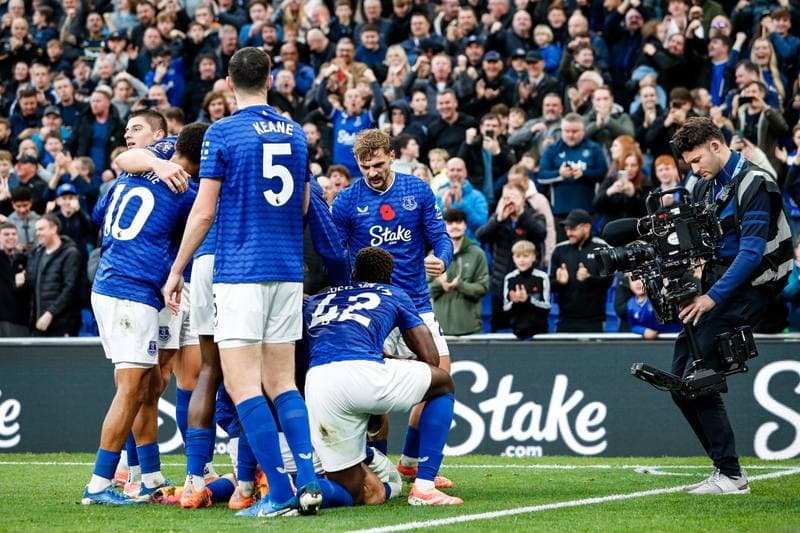 Football. Premier League. Everton - Fulham. 08.11.2025