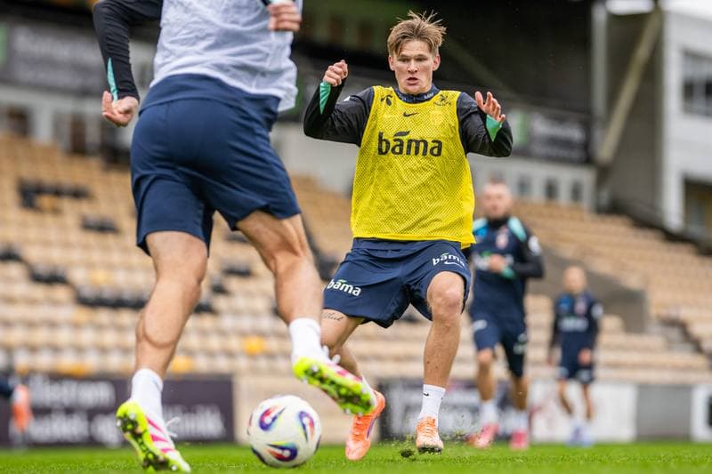 Football. Norway. Training. 07.10.2025