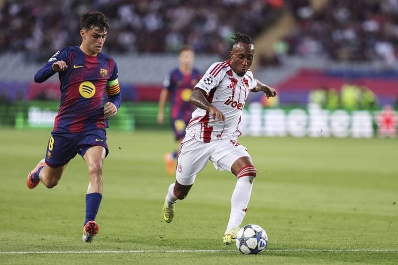 Football. UEFA Champions League. FC Barcelona - Olympiacos. 21.10.2025
