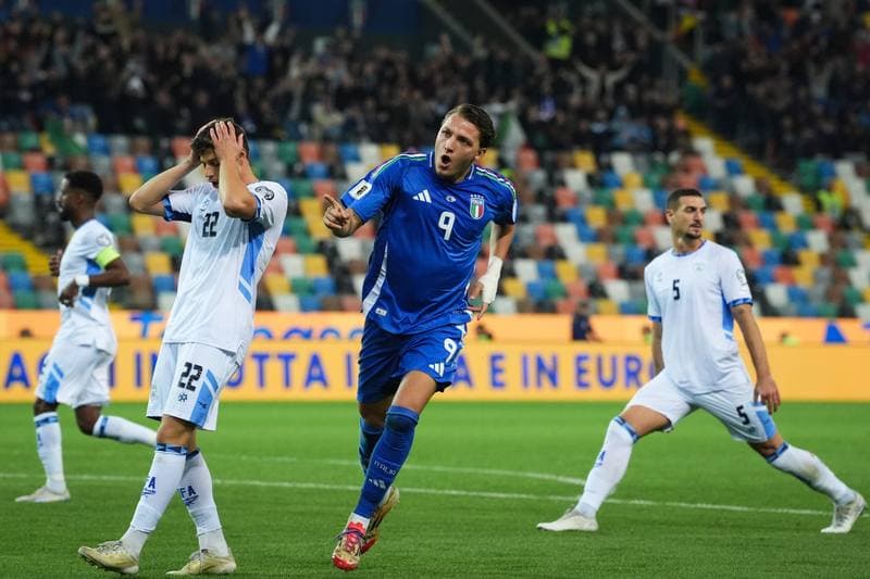 Football. 2026 FIFA World Cup Qualifiers. Italy - Israel. 14.10.2025