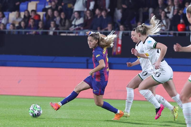 Football. UEFA Women's Champions League. Barcelona - OH Leuven. 12.11.2025