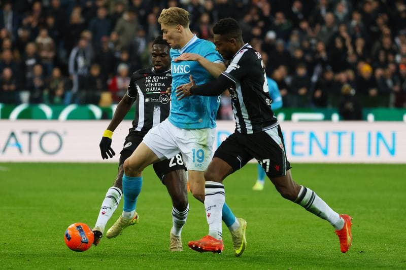 Football. Serie A. Udinese - Napoli. 14.12.2025