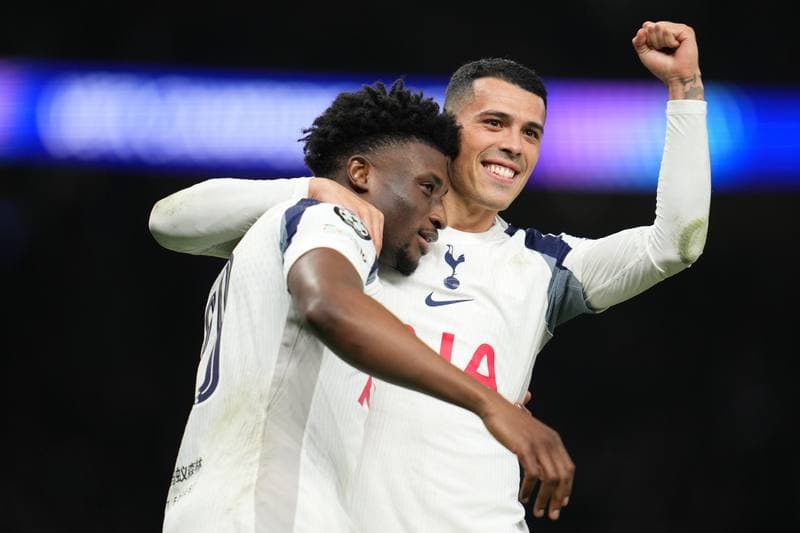 Football. UEFA Champions League. Tottenham Hotspur - Slavia Prague. 09.12.2025