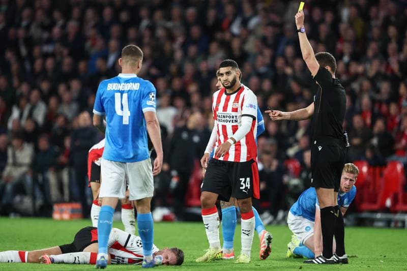 Football. UEFA Champions League. PSV Eindhoven - Napoli. 21.10.2025