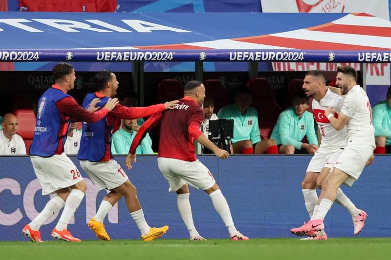 Football. UEFA EURO 2024. Austria - Turkiye. 02.07.2024