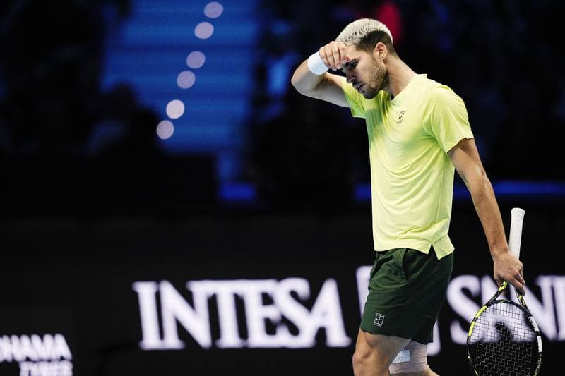 Tennis. ATP Finals. Carlos Alcaraz - Jannik Sinner. 16.11.2025
