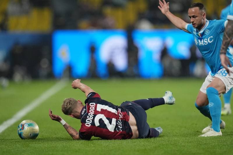 Football. EA Sports FC Supercup. Napoli - Bologna. 22.12.2025
