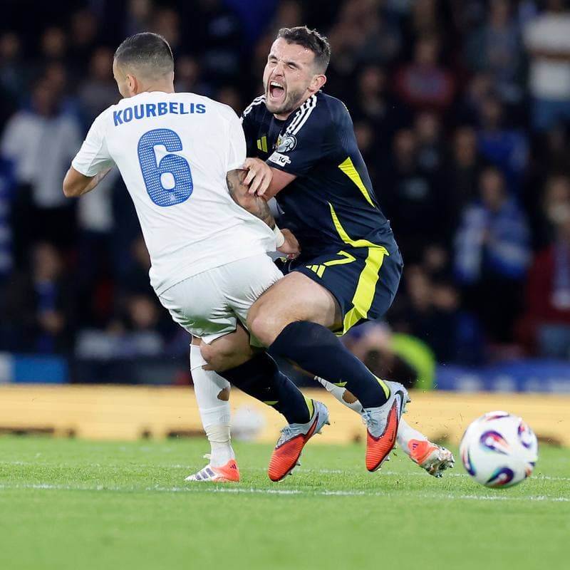 Football. 2026 FIFA World Cup Qualifiers. Scotland - Greece. 09.10.2025