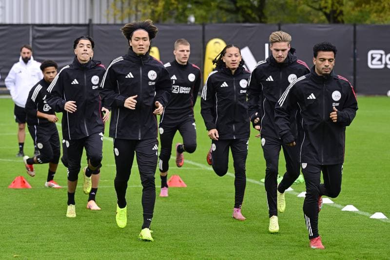 Football. Ajax. Training. 21.10.2025