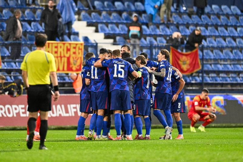 Football. FIFA World Cup Qualifiers. Montenegro - Croatia. 17.11.2025