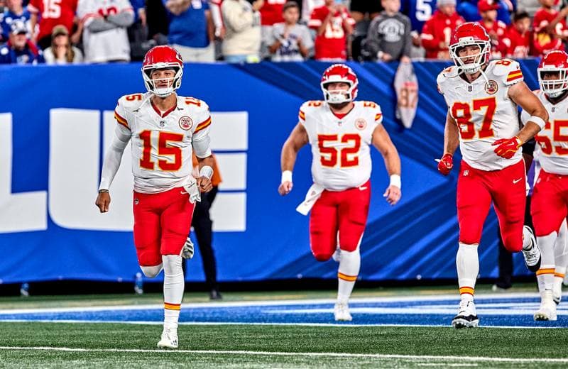 Football. NFL. Kansas City Chiefs - New York Giants. 21.09.2025