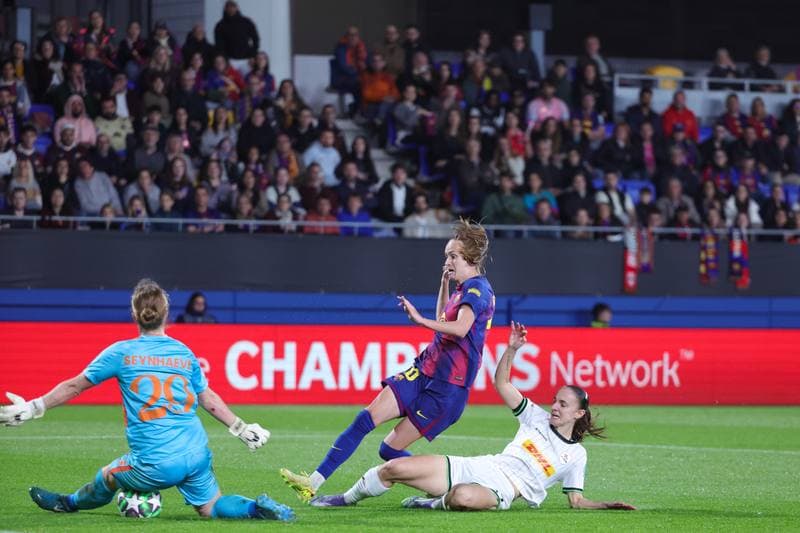 Football. UEFA Women's Champions League. Barcelona - OH Leuven. 12.11.2025