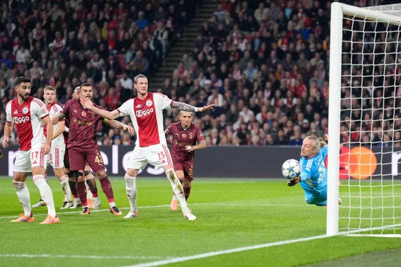 Football. UEFA Champions League. Ajax - Galatasaray. 05.11.2025