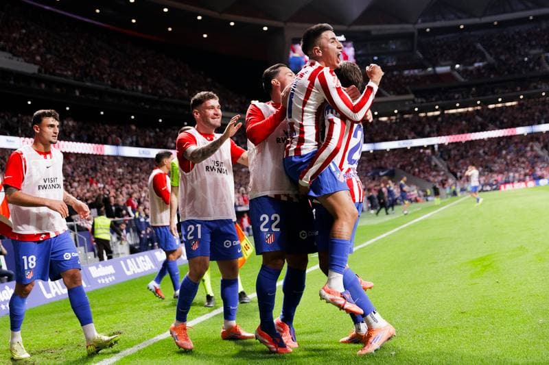 Football. La Liga. Atletico Madrid - Osasuna. 18.10.2025
