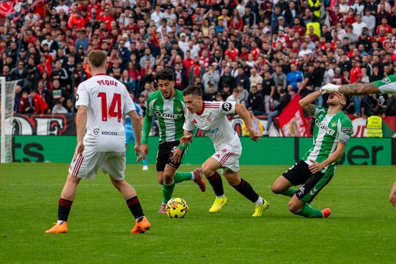 Football. La Liga. Sevilla - Real Betis. 30.11.2025