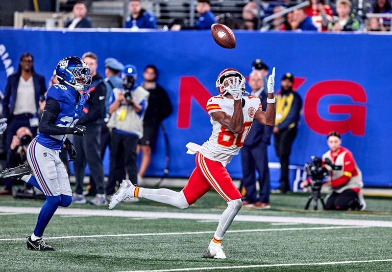 Football. NFL. Kansas City Chiefs - New York Giants. 21.09.2025