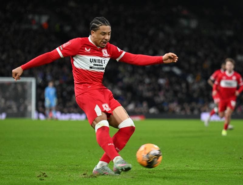 Football. Emirates FA Cup. Fulham - Middlesbrough. 10.01.2026