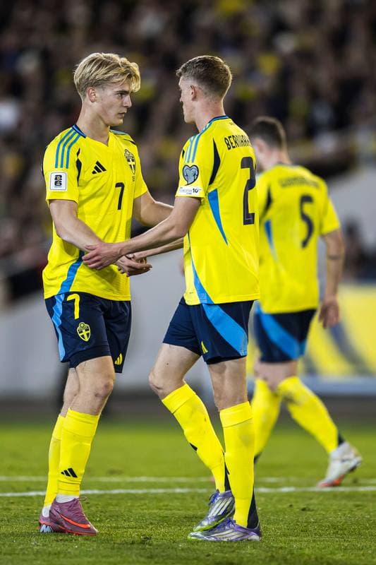 Football. FIFA World Cup Qualifier. Sweden - Kosovo. 13.10.2025