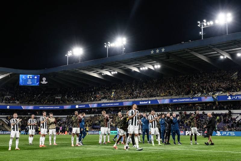Football. UEFA Champions League. Royale Union Saint-Gilloise - Newcastle United. 01.10.2025
