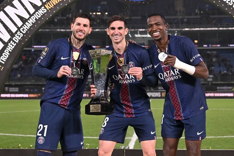 Football. Trophee des Champions. Paris Saint-Germain - Olympique de Marseille. 08.01.2026