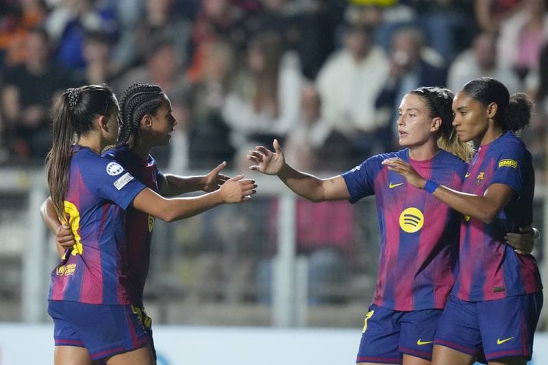 Football. UEFA Women's Champions League. AS Roma - FC Barcelona. 15.10.2025