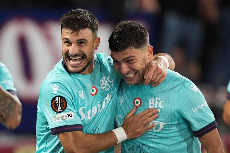 Football. UEFA Europa League. Bologna - Freiburg. 02.10.2025