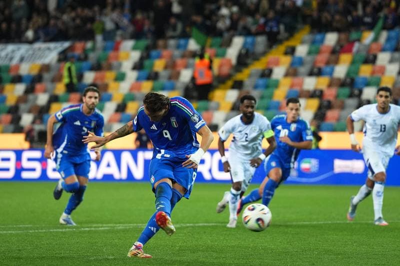 Football. 2026 FIFA World Cup Qualifiers. Italy - Israel. 14.10.2025