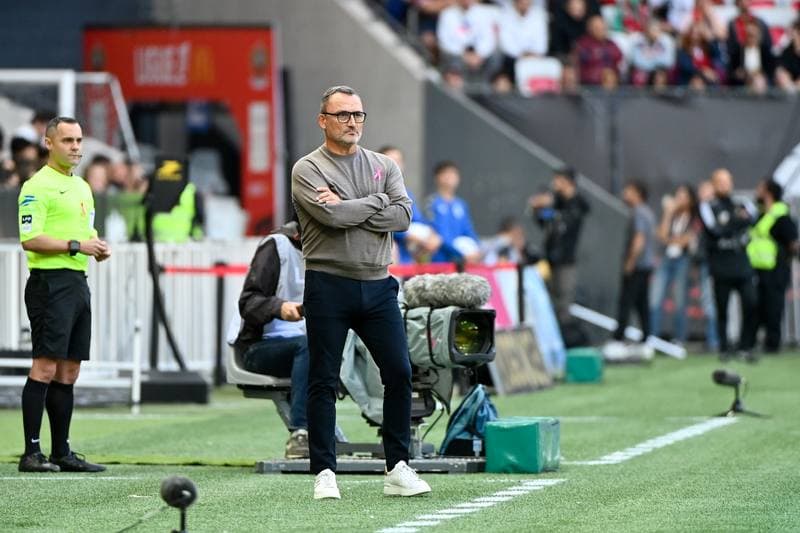 Football. Ligue 1 McDonald's. OGC Nice - Olympique Lyonnais. 18.10.2025