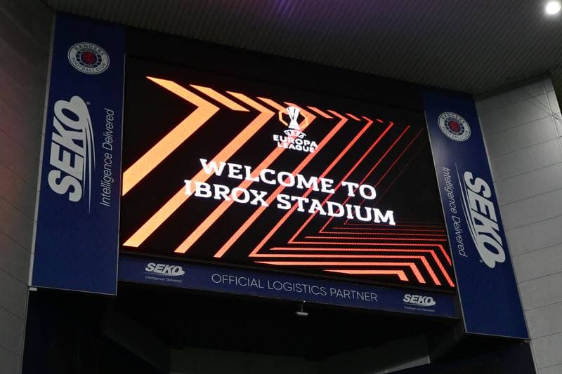 Football. UEFA Europa League. Rangers - A.S. Roma. 06.11.2025