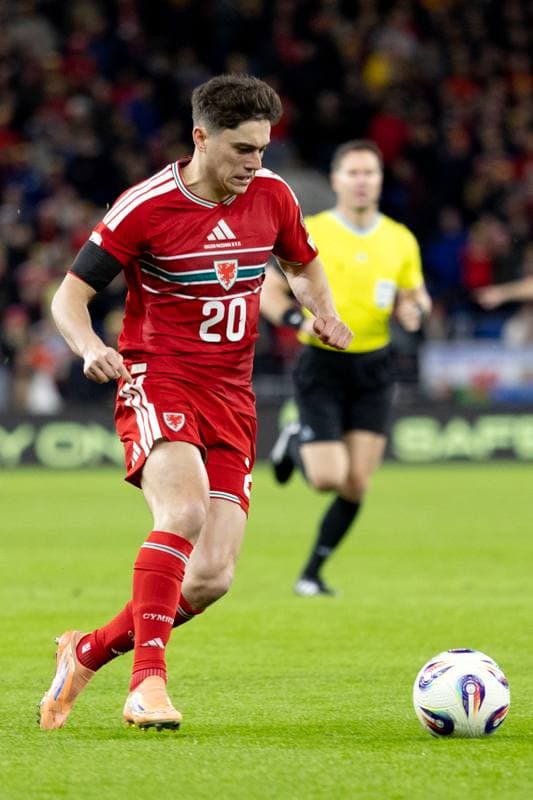 Football. 2026 FIFA World Cup Qualifiers. Wales - North Macedonia. 18.11.2025