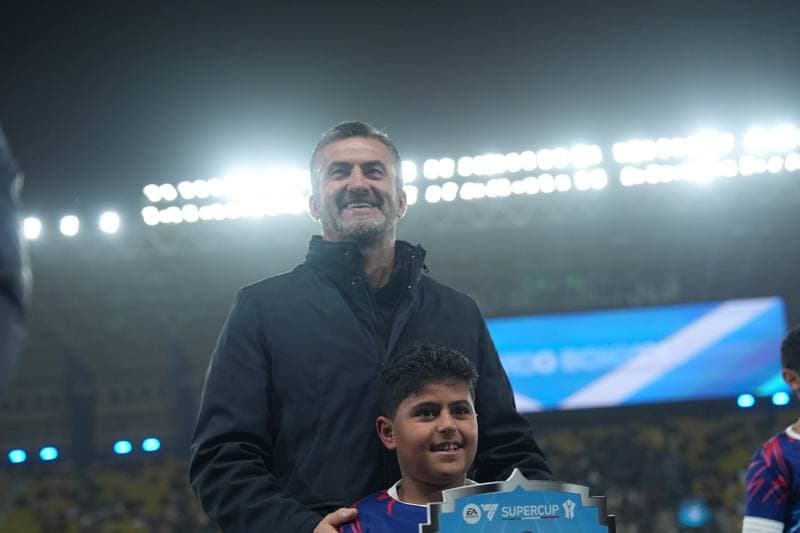 Football. EA Sports FC Supercup. Napoli - Bologna. 22.12.2025