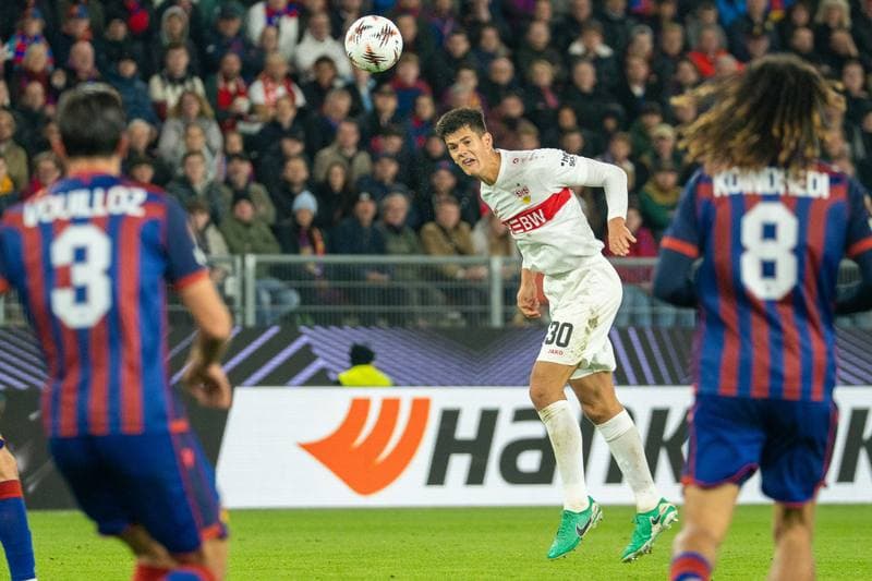 Football. UEFA Europa League. FC Basel 1893 - VfB Stuttgart. 02.10.2025