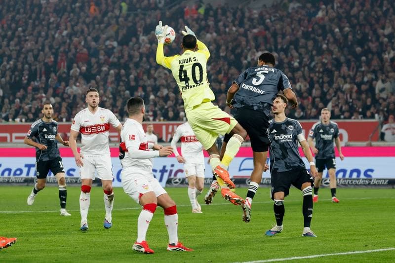 Football. Bundesliga. VfB Stuttgart - Eintracht Frankfurt. 13.01.2026