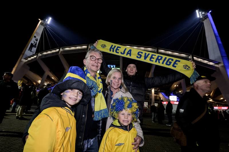 Football. FIFA World Cup Qualifier. Sweden - Kosovo. 13.10.2025