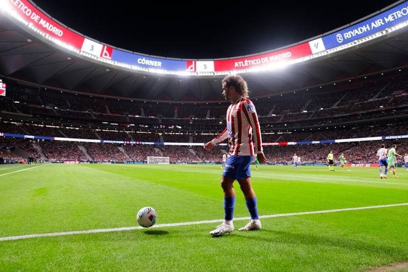 Football. La Liga. Atletico Madrid - Osasuna. 18.10.2025