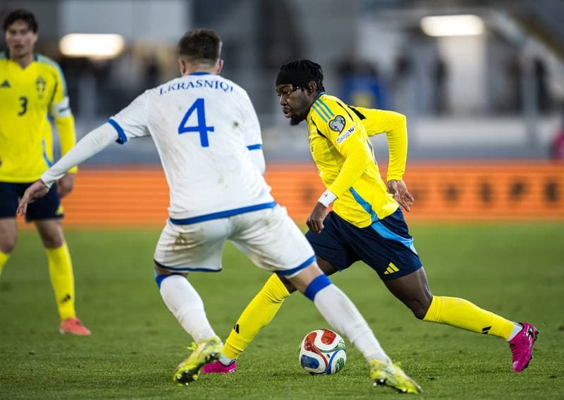 Football. FIFA World Cup Qualifier. Sweden - Kosovo. 13.10.2025