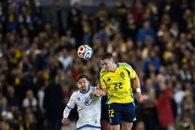 Football. FIFA World Cup Qualifier. Sweden - Kosovo. 13.10.2025