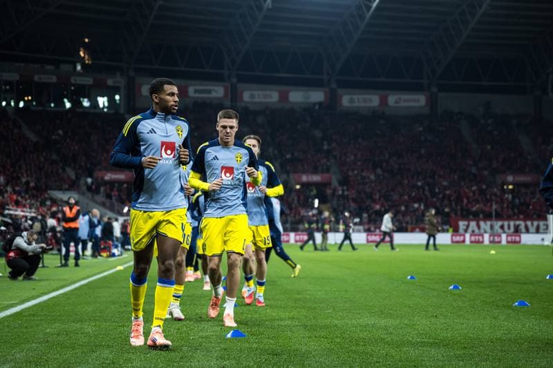 Football. FIFA World Cup Qualifier. Switzerland - Sweden. 15.11.2025