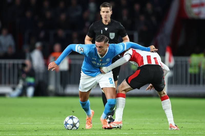 Football. UEFA Champions League. PSV Eindhoven - Napoli. 21.10.2025