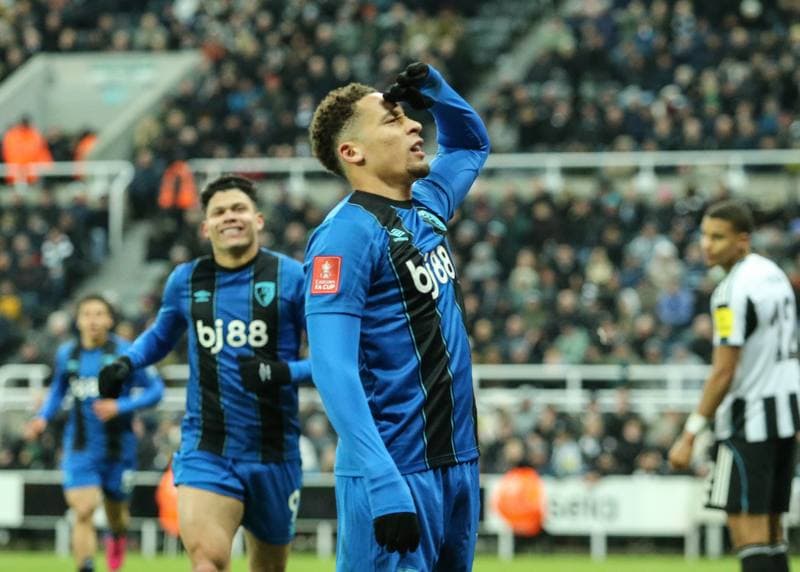 Football. Emirates FA Cup. Newcastle United - Bournemouth. 10.01.2026