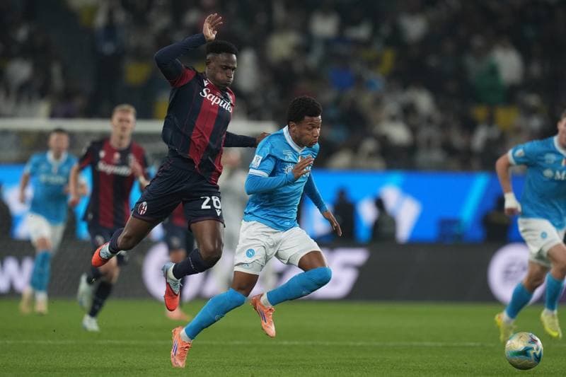 Football. EA Sports FC Supercup. Napoli - Bologna. 22.12.2025