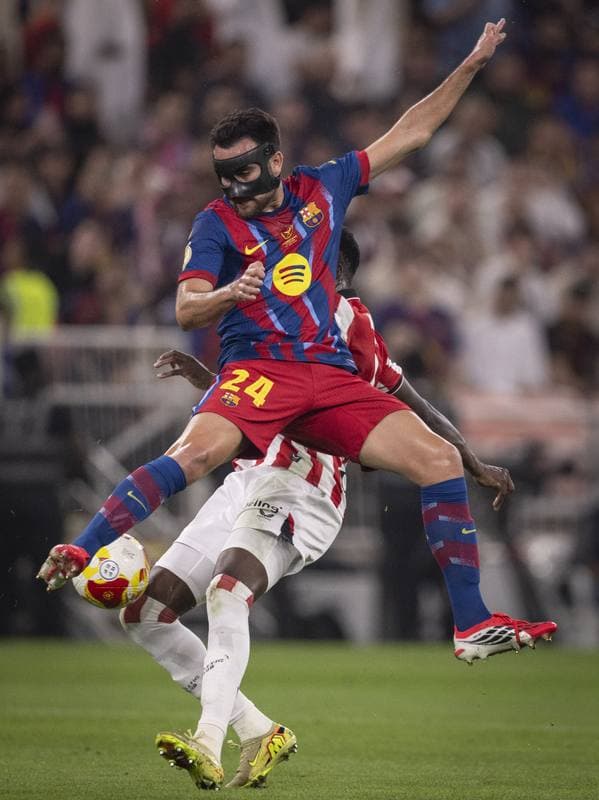 Football. Spanish Supercup. Barcelona - Athletic Club. 07.01.2026
