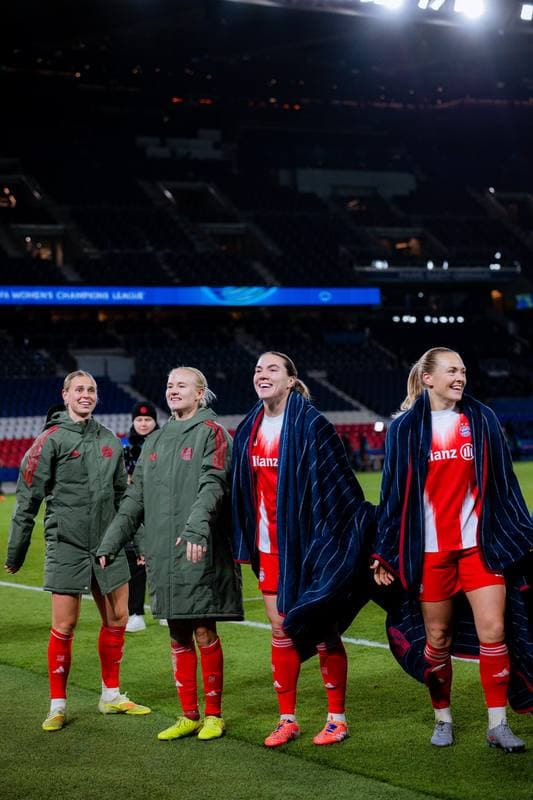 Football. UEFA Women's Champions League. Paris Saint-Germain - FC Bayern Munich. 16.03.2026