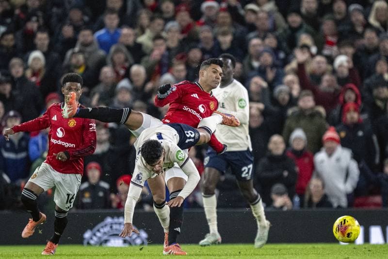 Football. Premier League. Manchester United - West Ham United. 04.12.2025