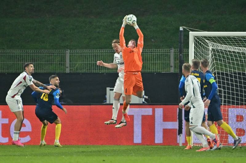 Football. UEFA Conference League. Celje - Legia Warsaw. 06.11.2025