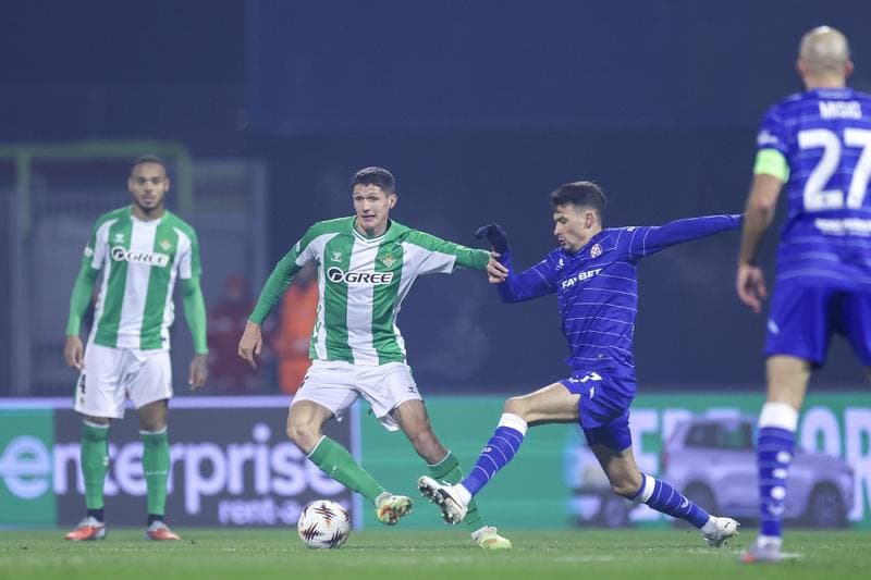 Football. UEFA Europa League. GNK Dinamo - Real Betis. 11.12.2025