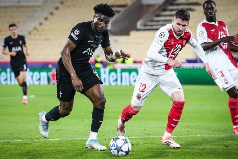 Football. UEFA Champions League. AS Monaco - Tottenham Hotspur. 22.10.2025